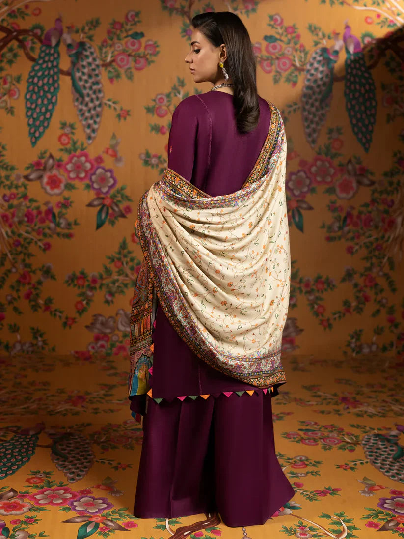 Misha Embroidered lawn 3pc D-0234
