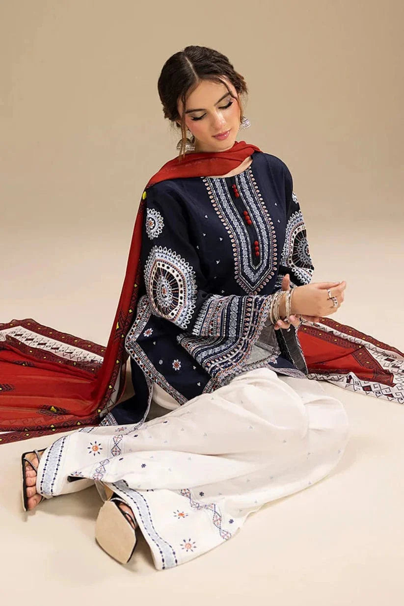Sapphire SP-934 Embroidered lawn 3pc