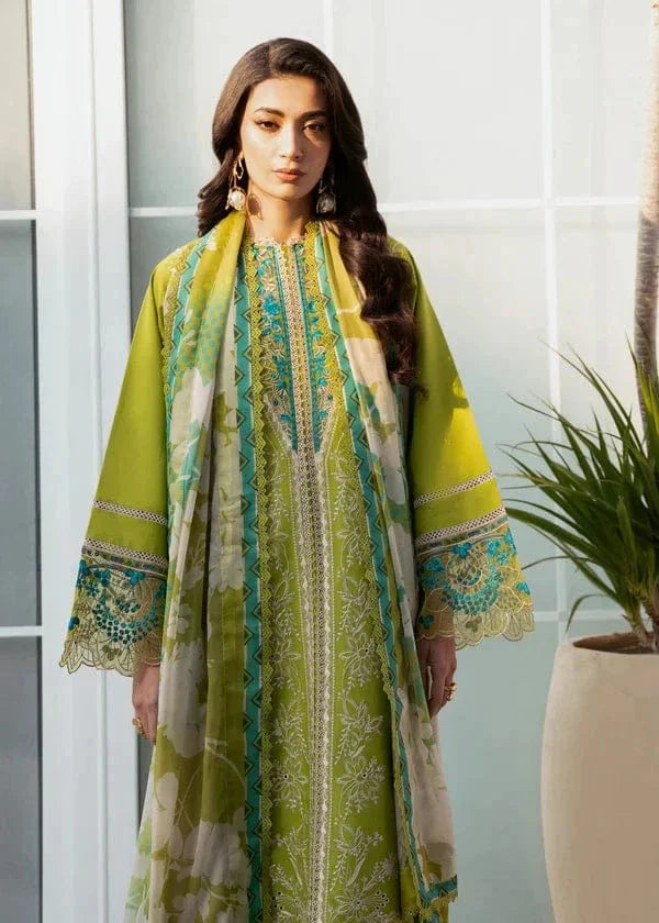 Sapphire IZ-06 Embroidered lawn 3pc