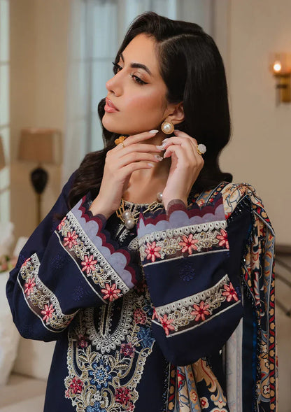 Eid Collection Mahnur D-130 Lawn Embroidered 3Pc