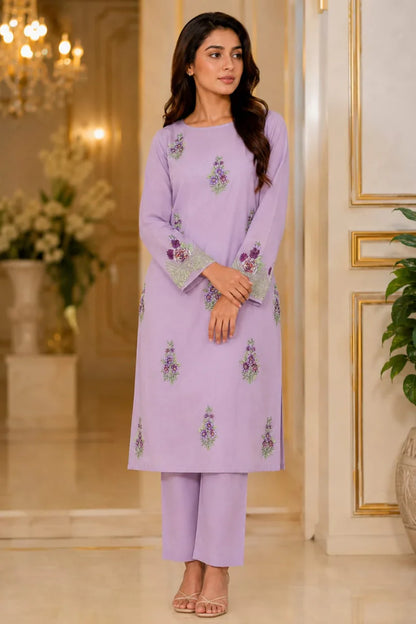 Izel D-310 Lawn Embroidered 2Pc