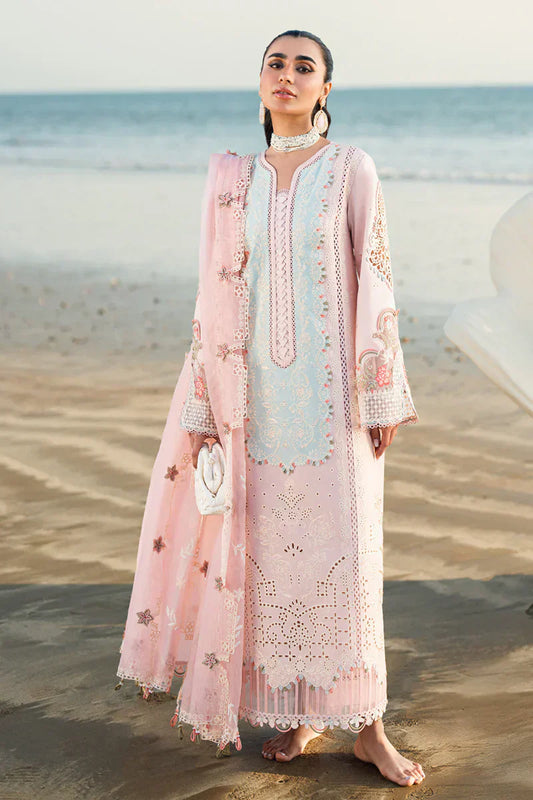 Crimson CR-01 Embroidered Lawn 3pc