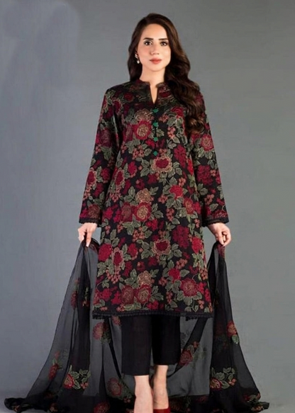 Bareeze Black EID Collection Embroidered (3P)Three Piece Lawn Collection