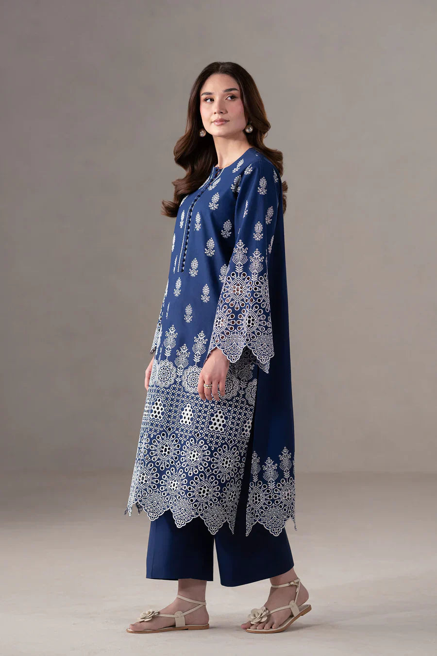 Cross Stitch CS-256 Embroidered Lawn 2pc