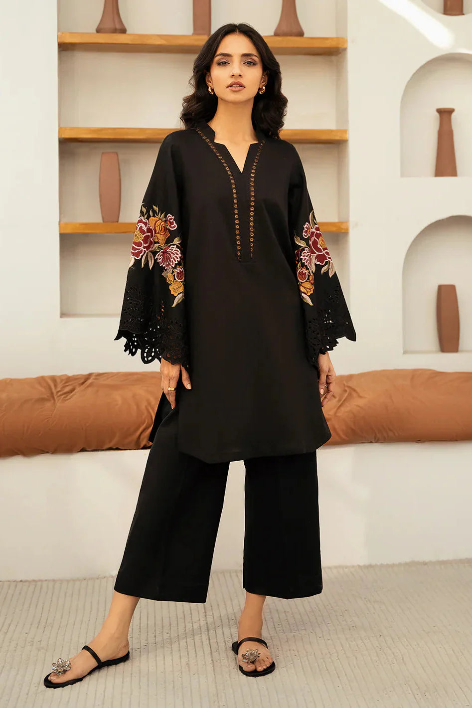 Izel D-306 Lawn Embroidered 2Pc
