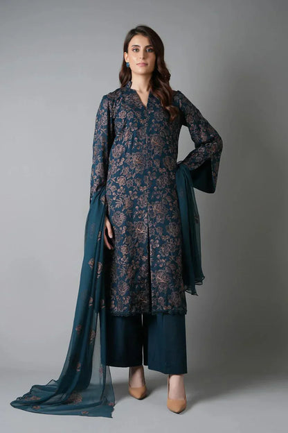 Bareeze Embroidered lawn 3pc D-266