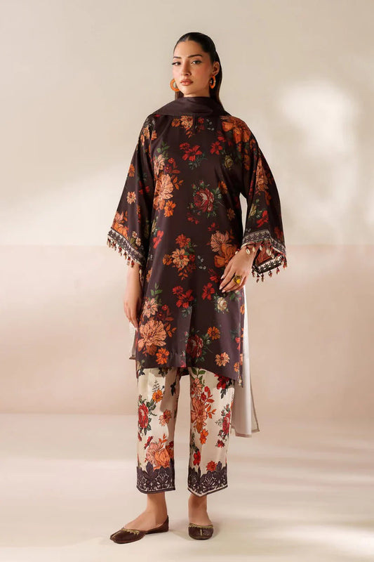 Sapphire D-2118  Khaddar Printed 3pc
